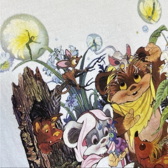 Uniqlo Star Wars Ewoks White T-Shirt Sz XS Tee Jun Takahashi Master Graphics SS - Picture 3 of 14